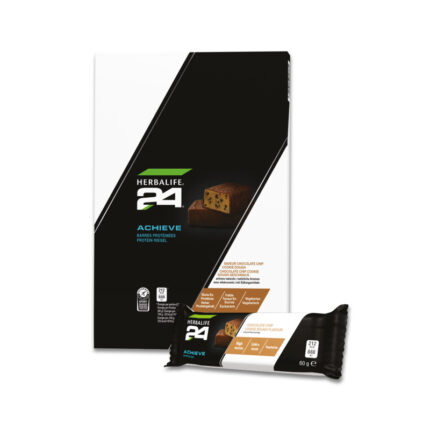Herbalife H24 Achieve Protein Riegel Chocolate Chip Cookie Dough 6 x 60 g